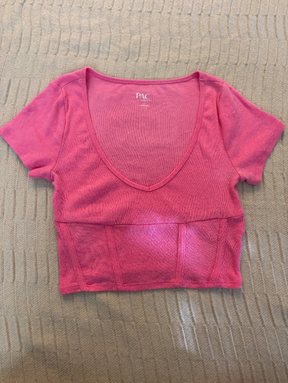 Pink PacSun Crop Top - Picture 1 of 4
